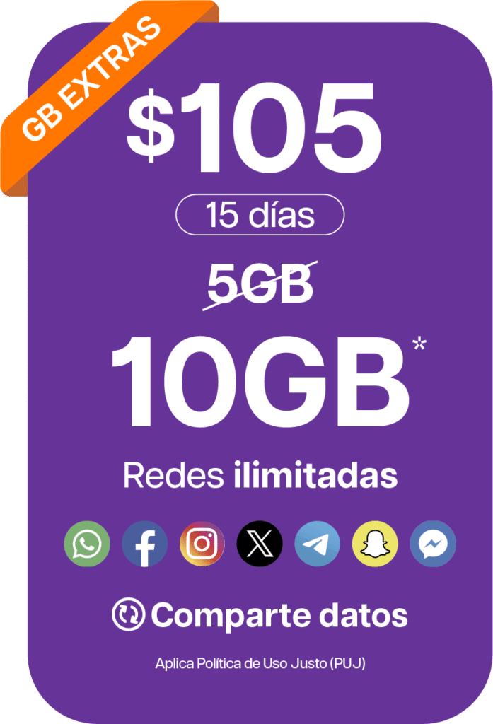 recarga 105